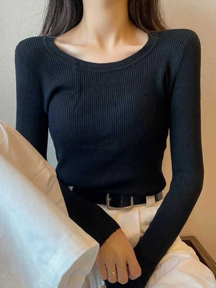 Stilla | O-Hals Pullover Dame