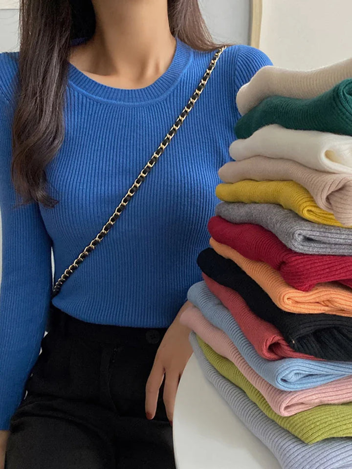 Stilla | O-Hals Pullover Dame