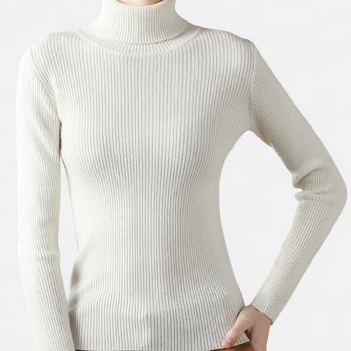 Stilla | Turtleneck Sweater Langærmet Ribbet