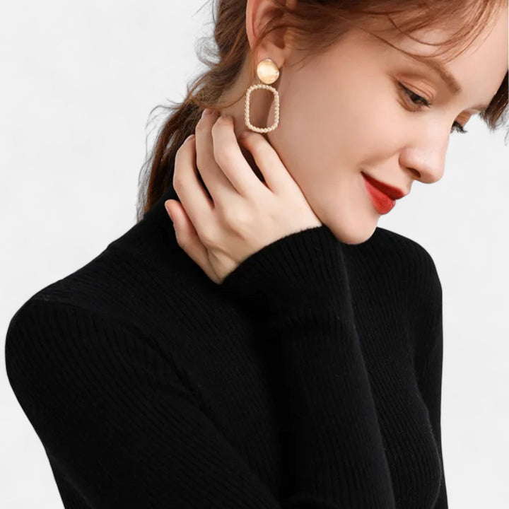 Stilla | Turtleneck Sweater Langærmet Ribbet