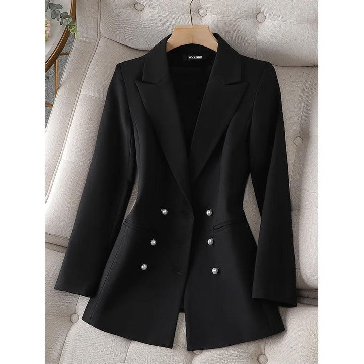 Stilla | Taljeret Blazer Med Perleknapper
