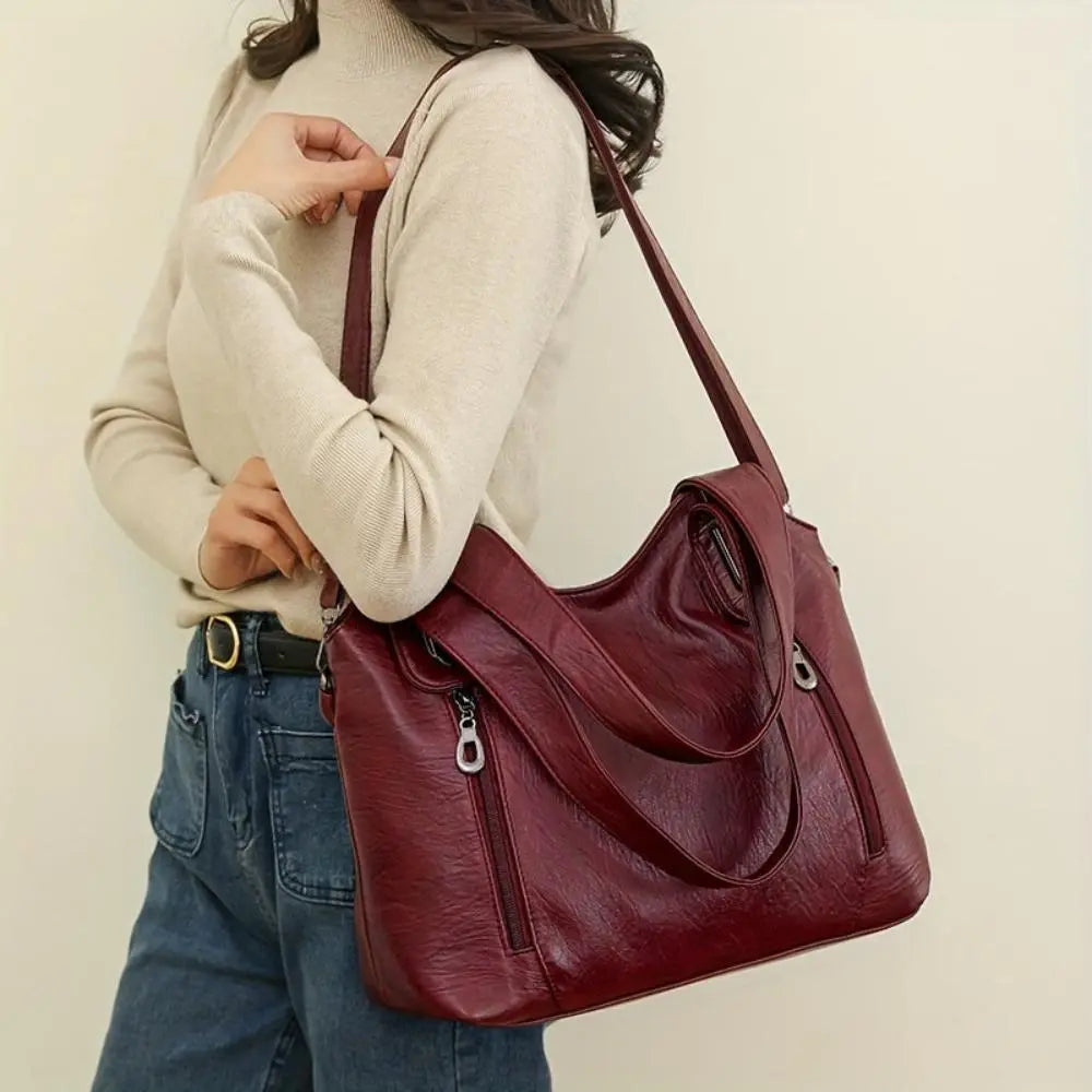 Stilla | Retro Tote Skuldertaske