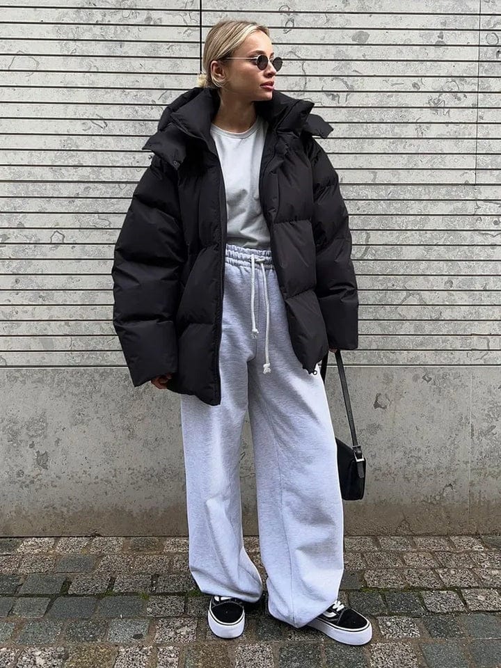 Stilla | Dame Oversize Pufferjakke Behagelig og Fashionable Varme