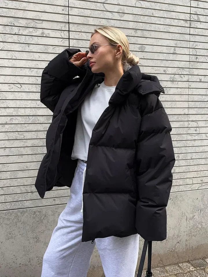Stilla | Dame Oversize Pufferjakke Behagelig og Fashionable Varme