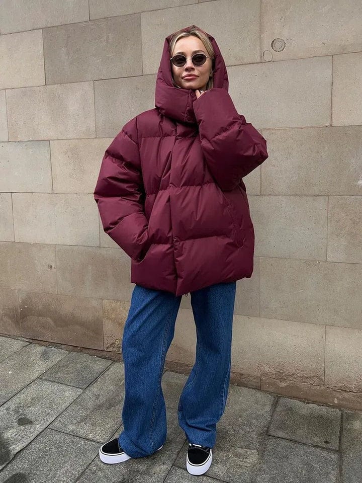 Stilla | Dame Oversize Pufferjakke Behagelig og Fashionable Varme