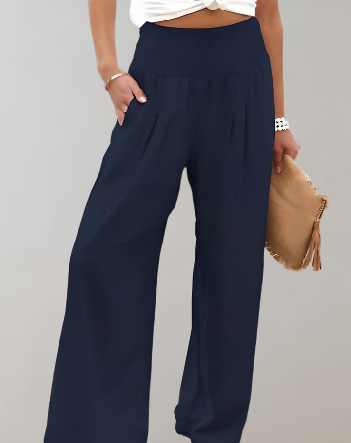 Stilla | Højskåret Bukser