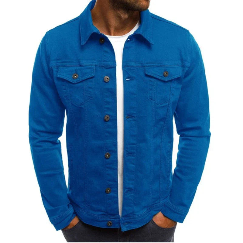 Stilla | Casual jeansjakke med ubesværet kant
