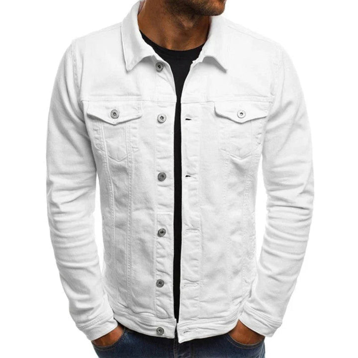 Stilla | Casual jeansjakke med ubesværet kant