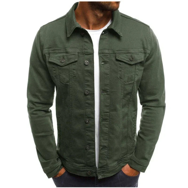 Stilla | Casual jeansjakke med ubesværet kant