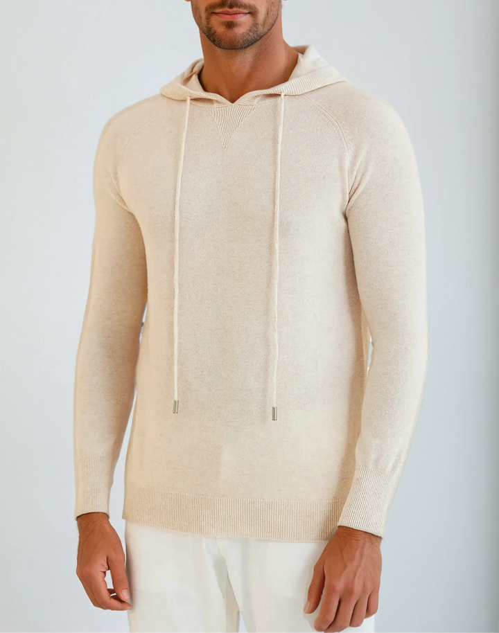 Stilla | Krævende Herre Hoodie Af Ren Kashmir