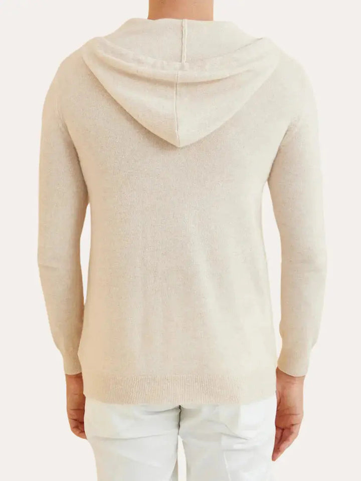 Stilla | Krævende Herre Hoodie Af Ren Kashmir