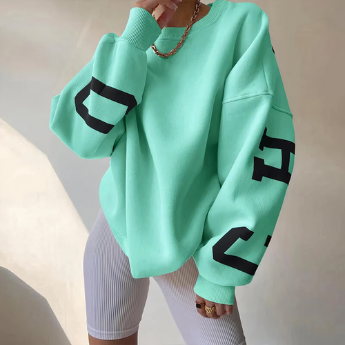 Stilla | Statement Sweater med typografi