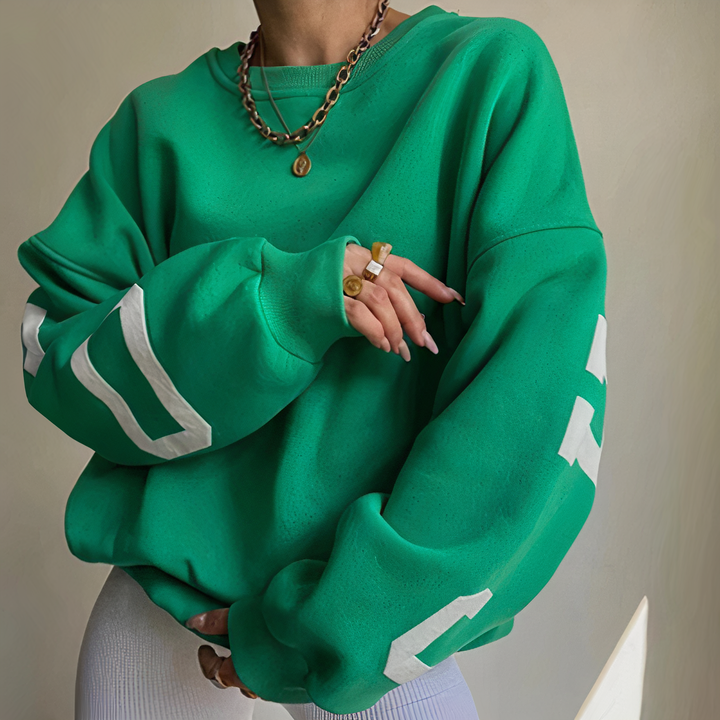 Stilla | Statement Sweater med typografi
