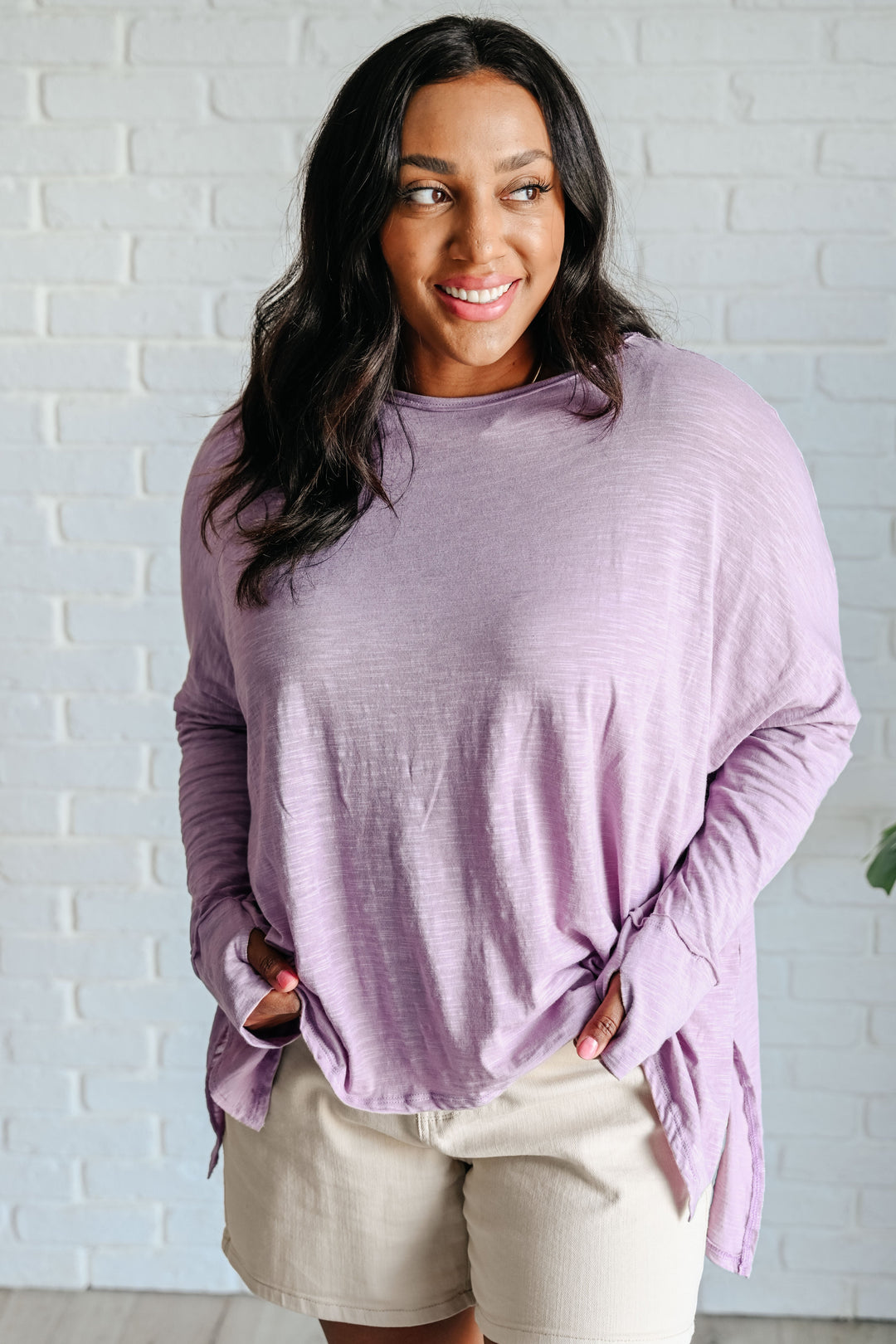 Stilla | Pullover med overlapping kant
