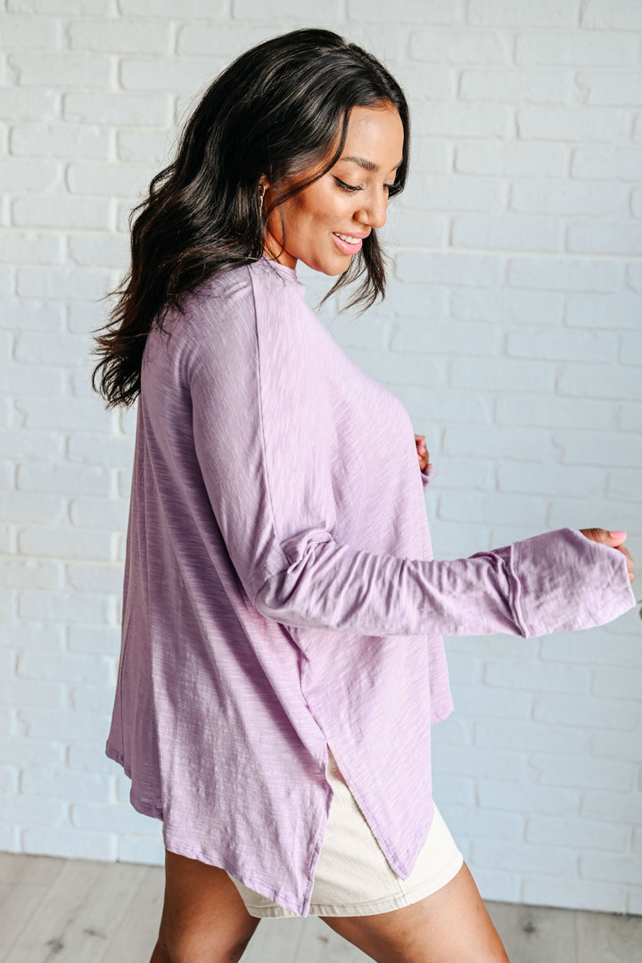Stilla | Pullover med overlapping kant