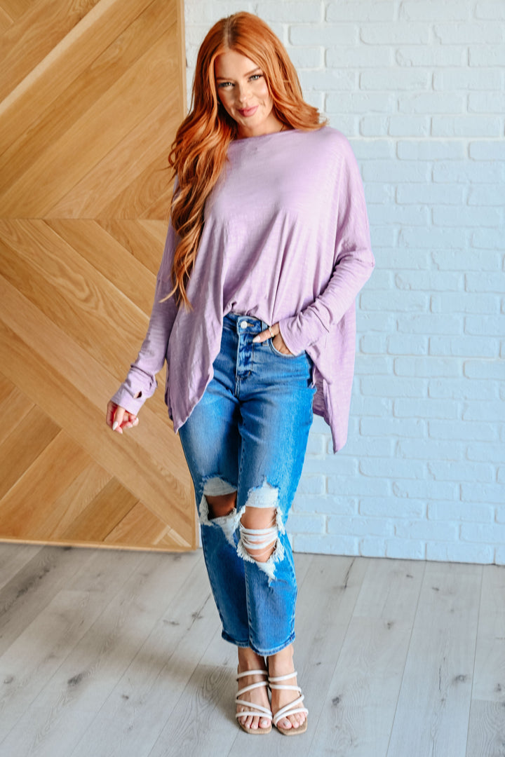 Stilla | Pullover med overlapping kant