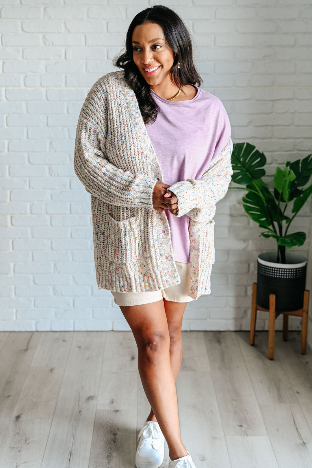 Stilla | Pullover med overlapping kant