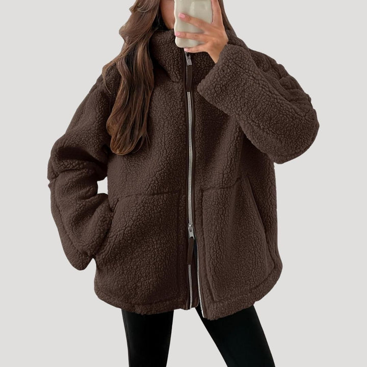 Stilla | Teddy Fleece Jakke Varm Blød og Behagelig