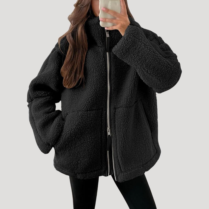 Stilla | Teddy Fleece Jakke Varm Blød og Behagelig
