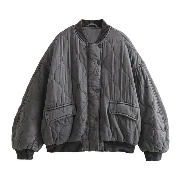 Stilla | Over størrelse Steppet Bomber