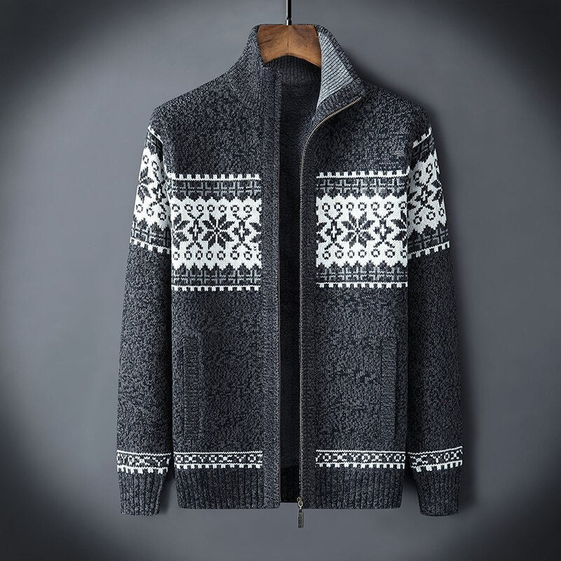 Stilla | Elegant Casual Strik-Cardigan til Mænd