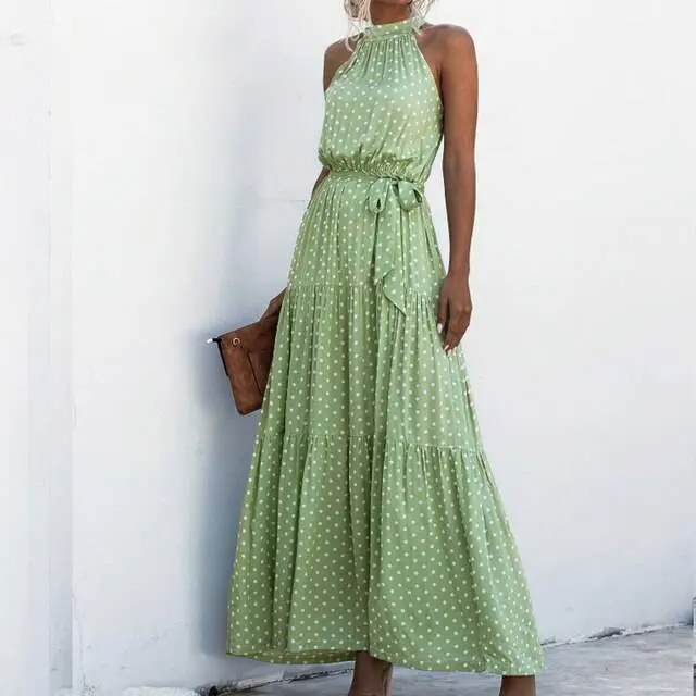 Stilla | Strapless Maxi Kjole Med Blomstermønster
