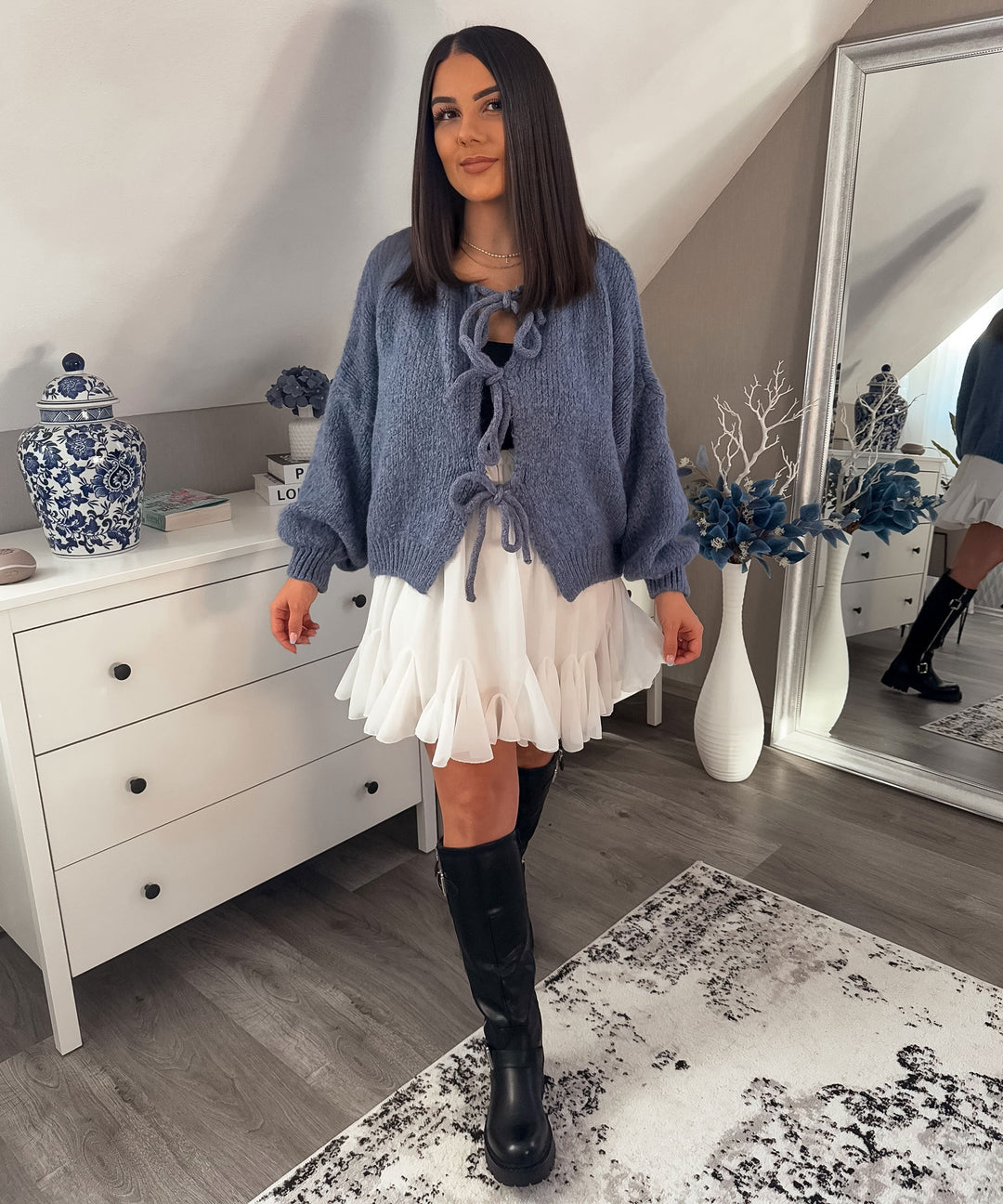 Stilla | Elegant Hvid Nederdel