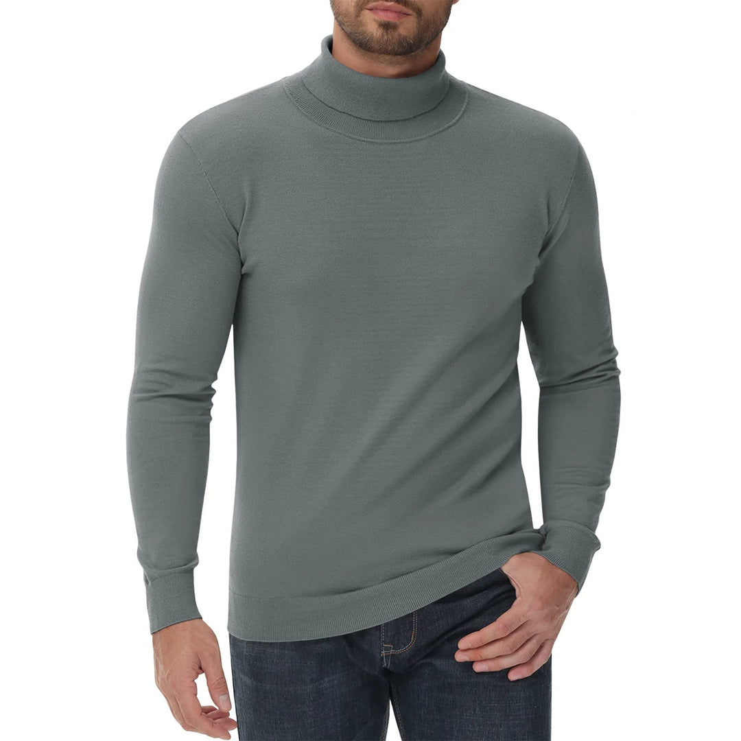 Stilla | Rullekravepullover - Herre Slim Fit