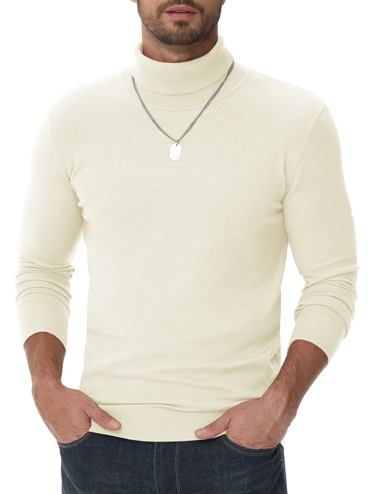 Stilla | Rullekravepullover - Herre Slim Fit