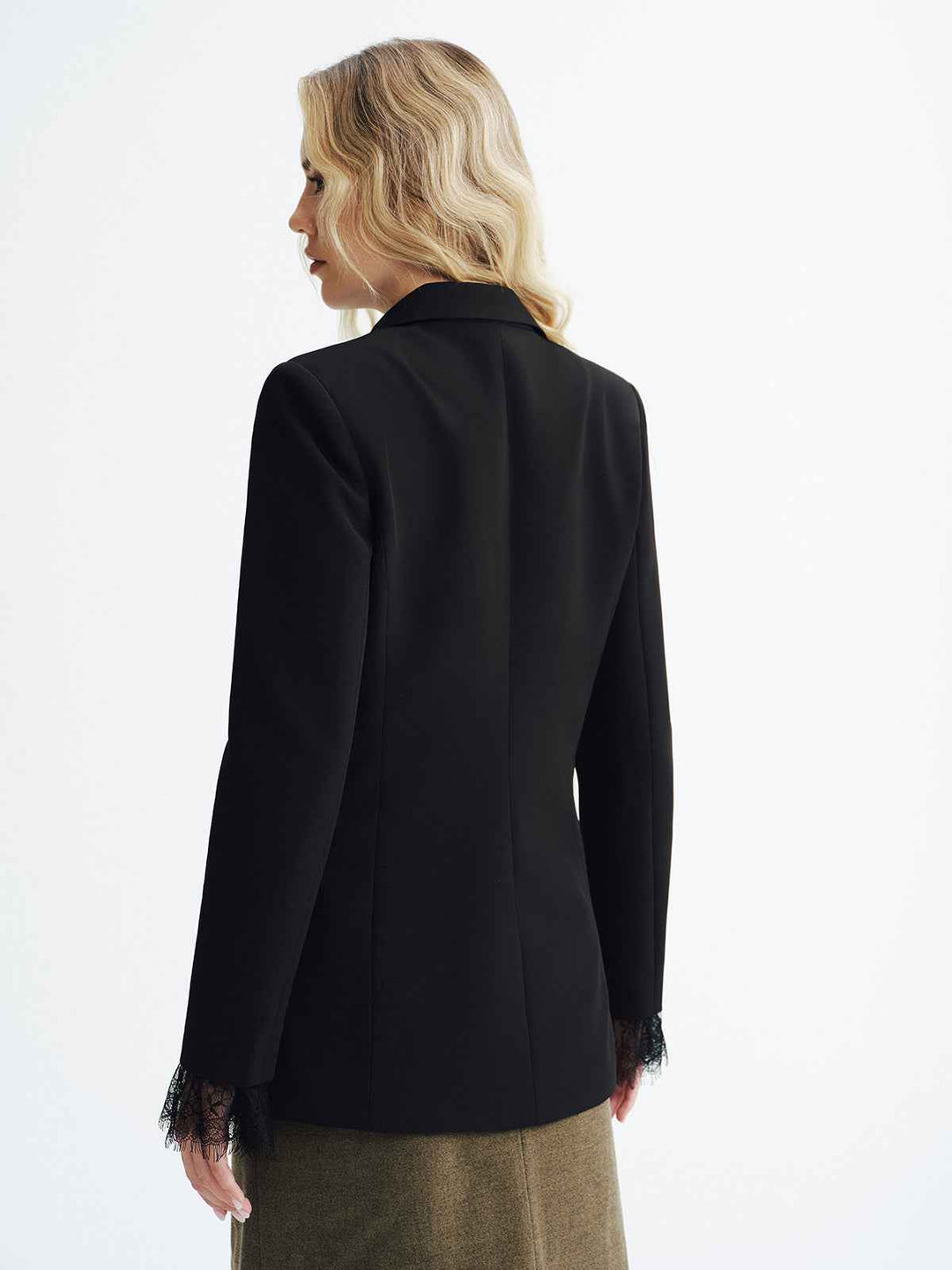 Stilla | Blazer - Elegante Spidsdetaljer med Slim Fit Design