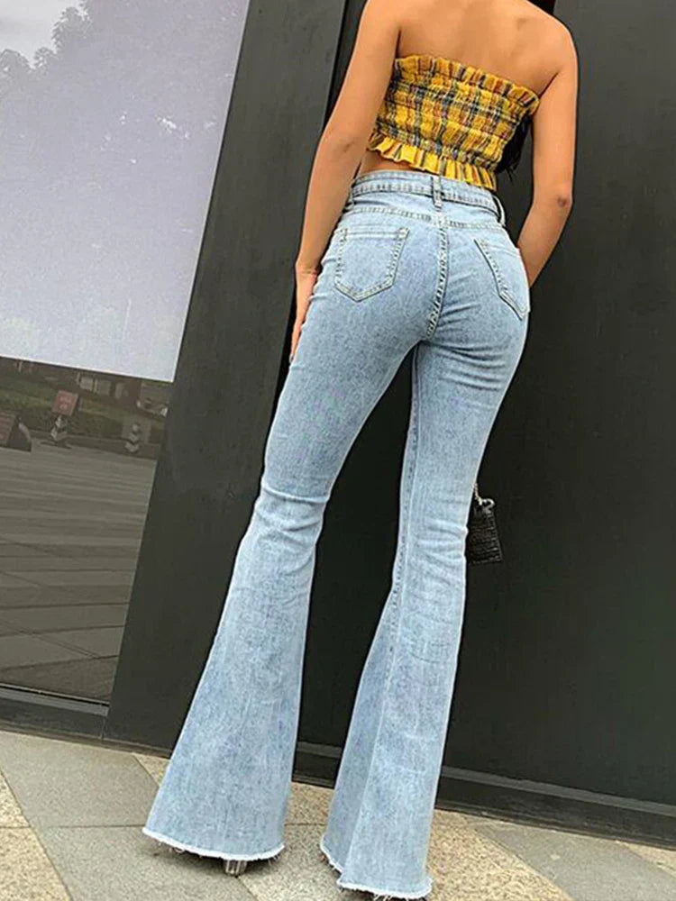 Stilla | Flatterende Højtaljede Jeans