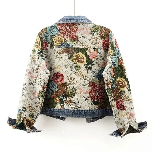 Stilla | Jeansjakke Dame - Miljøvenlig 100% Økologisk Bomuld Cropped Design