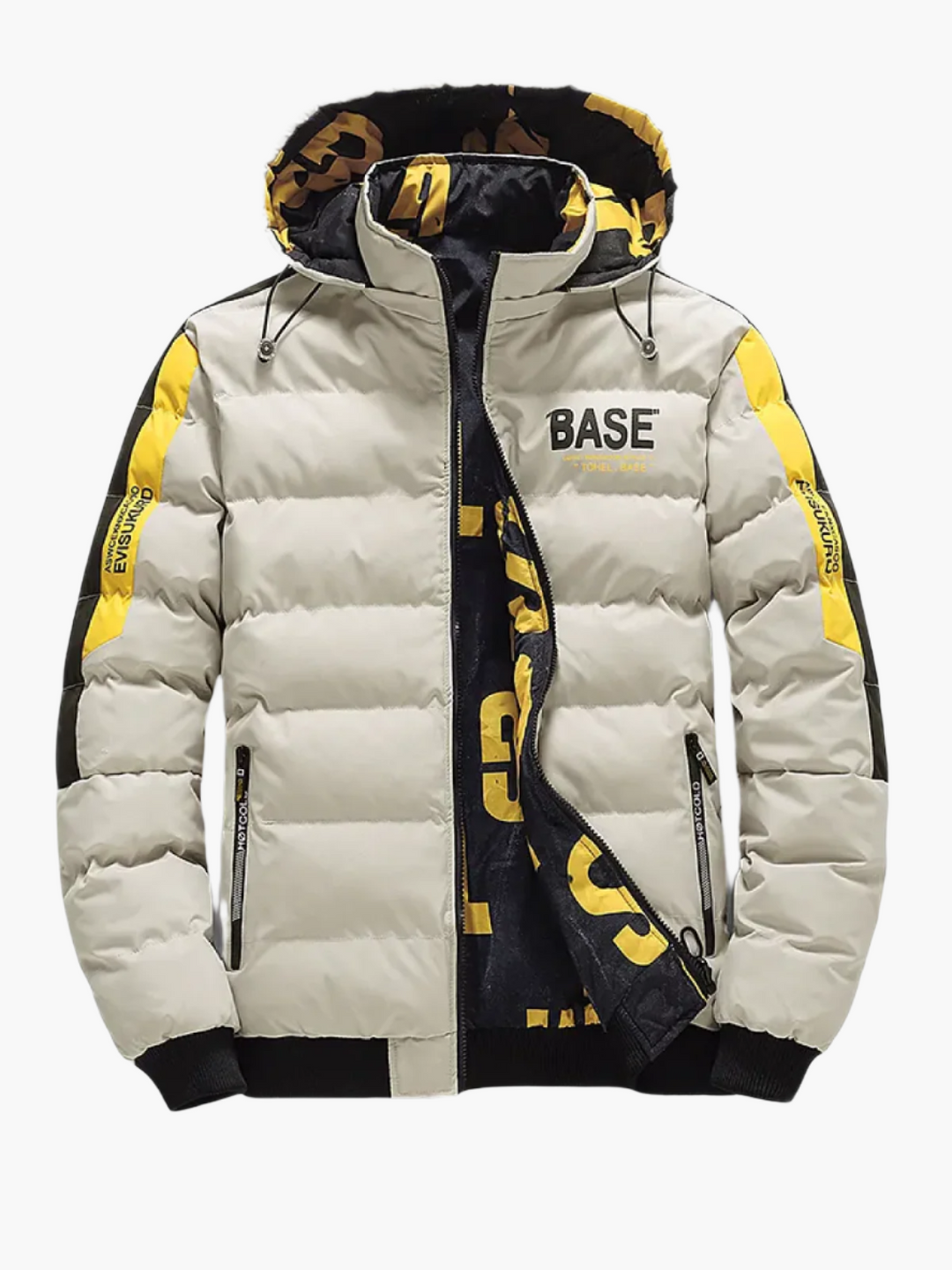 Stilla | Vinter Steppjakke Urban Streetstyle Hætte - Fashionabel Outdoorjakke til Hverdag & Fritid