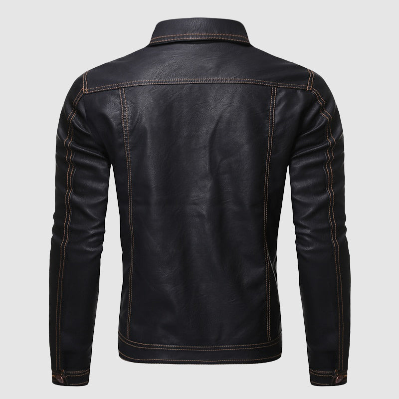 Stilla | Hardy Vintage Biker Læderjakke