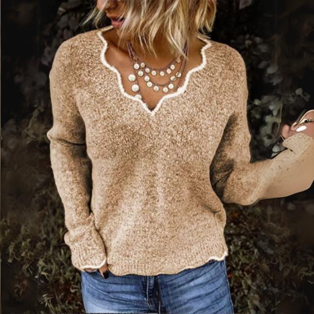 Stilla | Behageligt Strikket Pullover