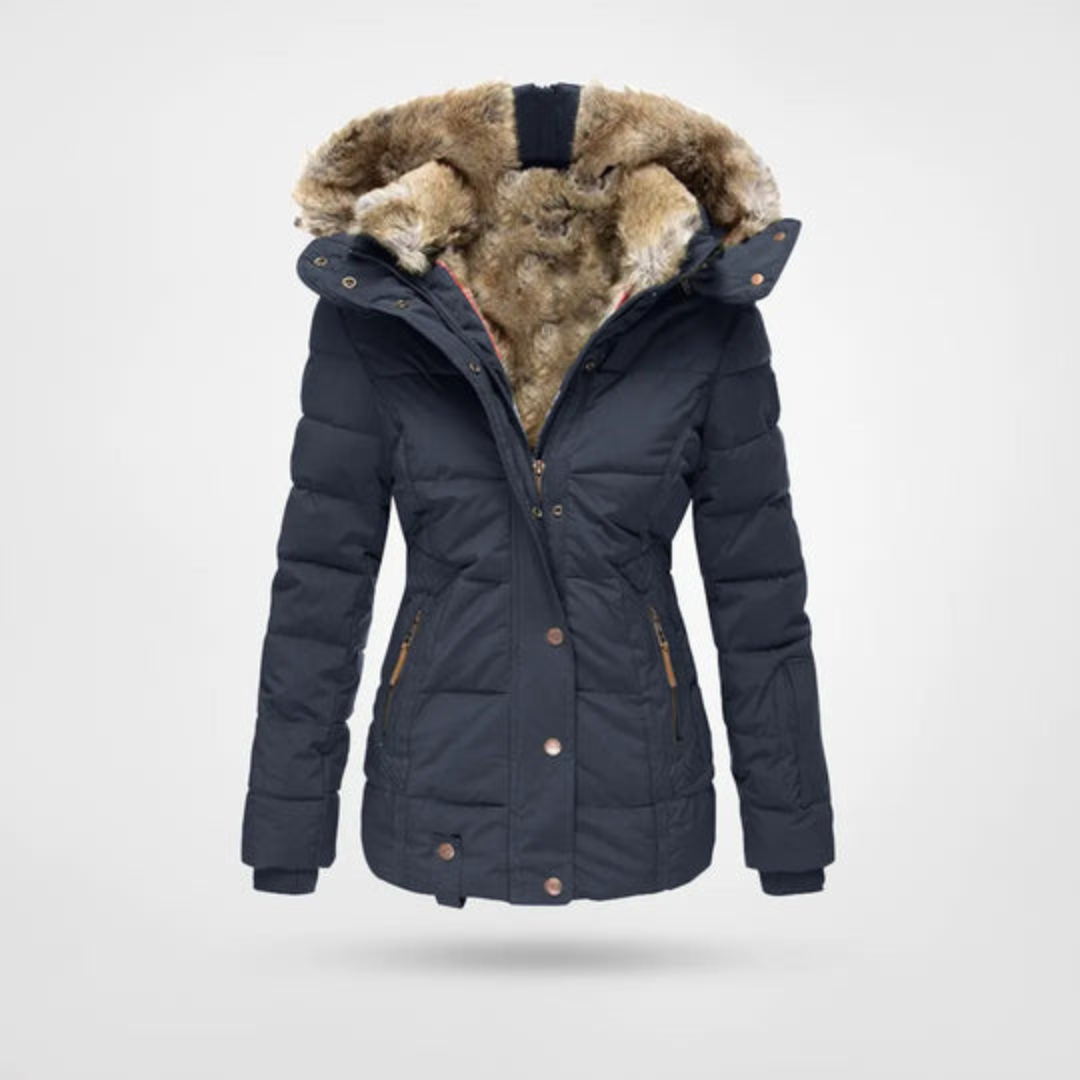 Stilla | Isoleret dames puffer parka jakke til vinterkomfort