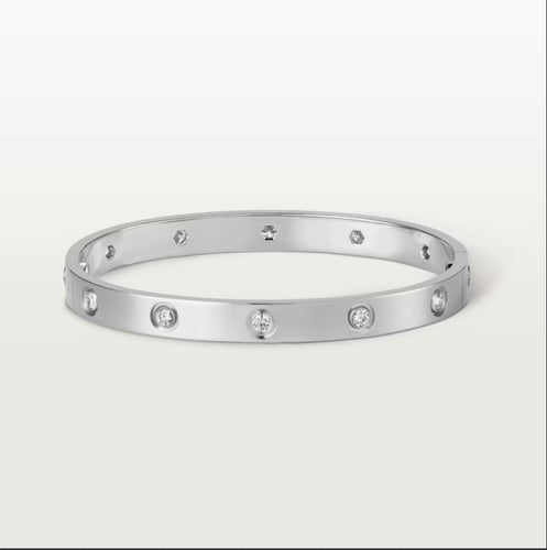 Stilla | Zilver Diamant Armbånd