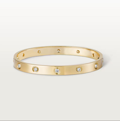 Stilla | Guld Diamant Armbånd