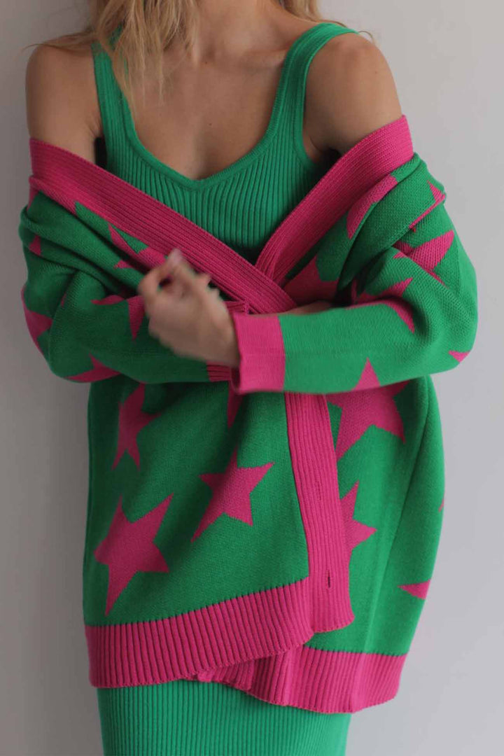 Stilla | Læderlig og Komfortabel Cardigan