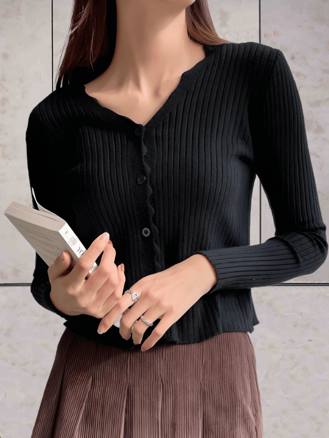 Stilla | Alsidig og Elegant Finstrikpullover