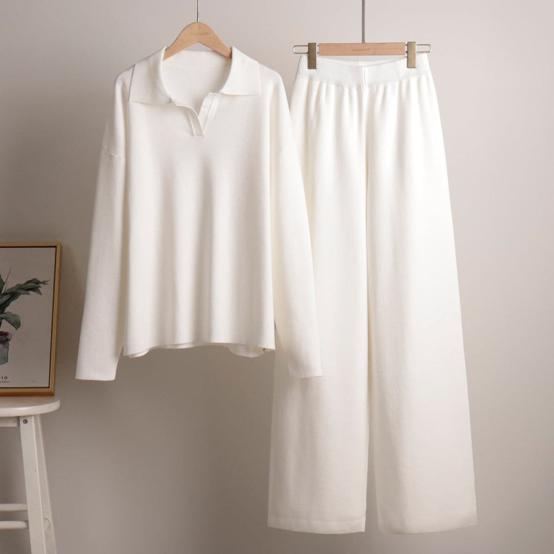 Stilla | Dame-loungewear-sæt - Oversized sweatshirt og løse bukser
