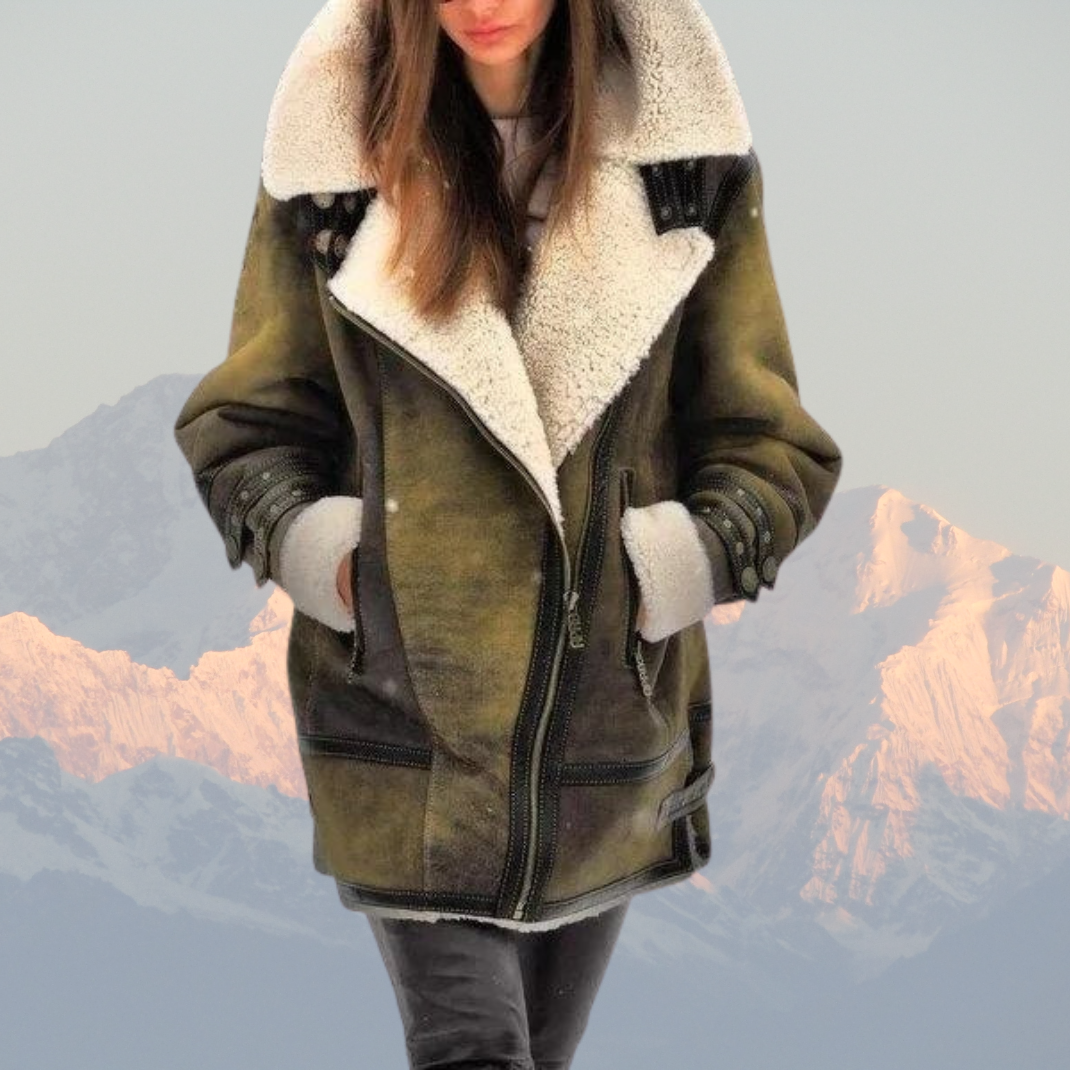 Stilla | Shearling Flyverjakke