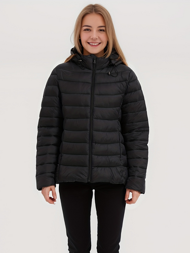 Stilla | Polstret Hooded Steppjakke