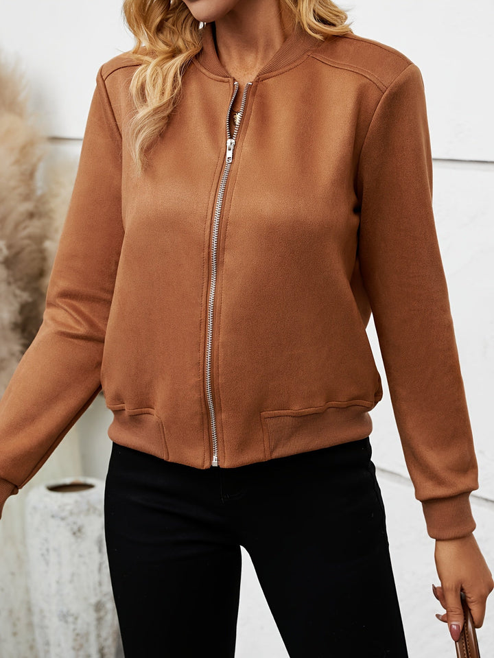 Stilla | Dame Zip-Up Bomberjakke
