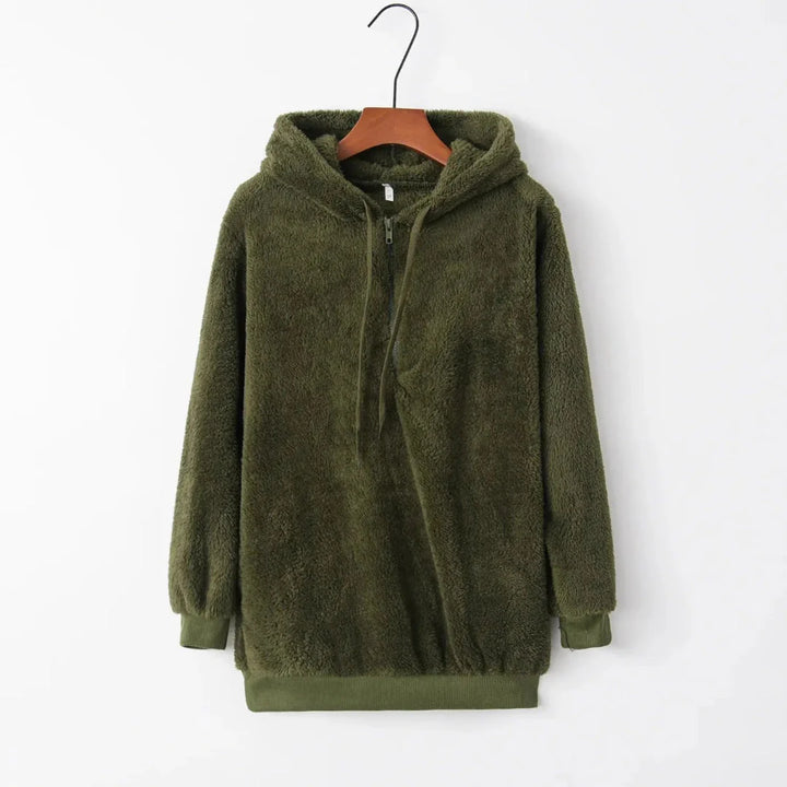 Stilla | Overdimensioneret Sherpa-Fleece-Hoodie