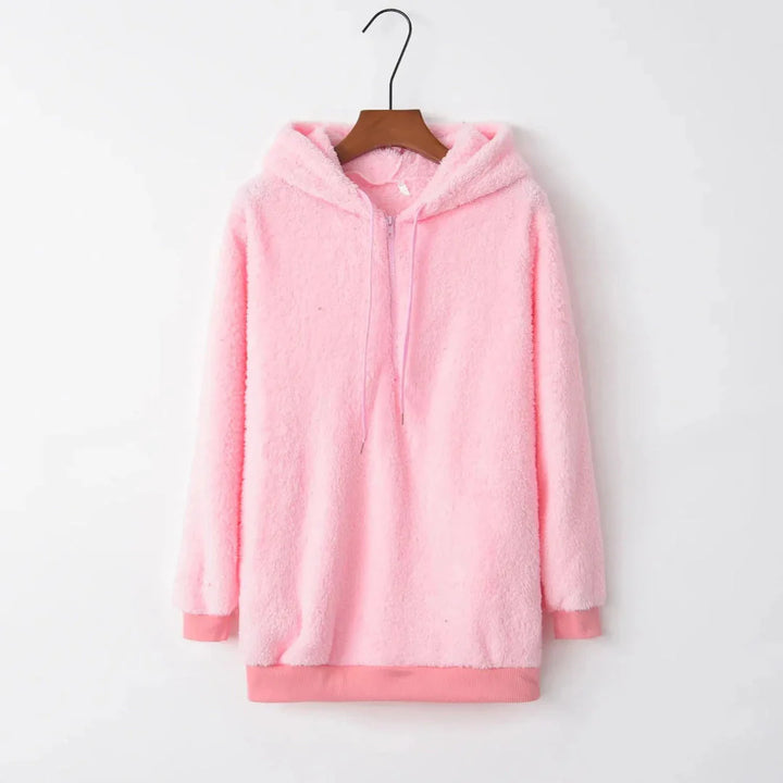 Stilla | Overdimensioneret Sherpa-Fleece-Hoodie