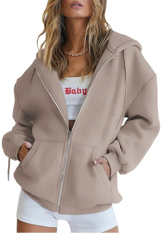 Stilla | Hoodie Zip-Up Sweatshirt