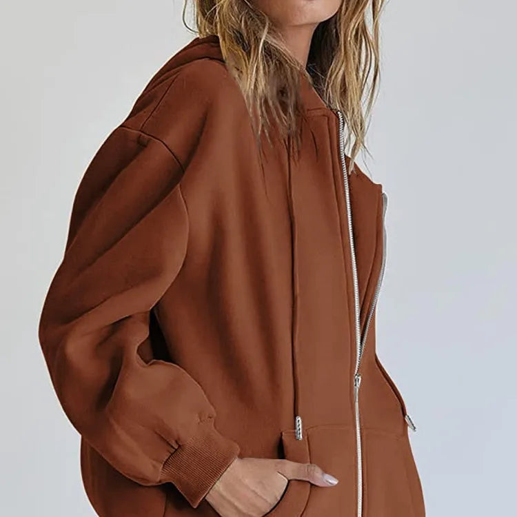 Stilla | Hoodie Zip-Up Sweatshirt