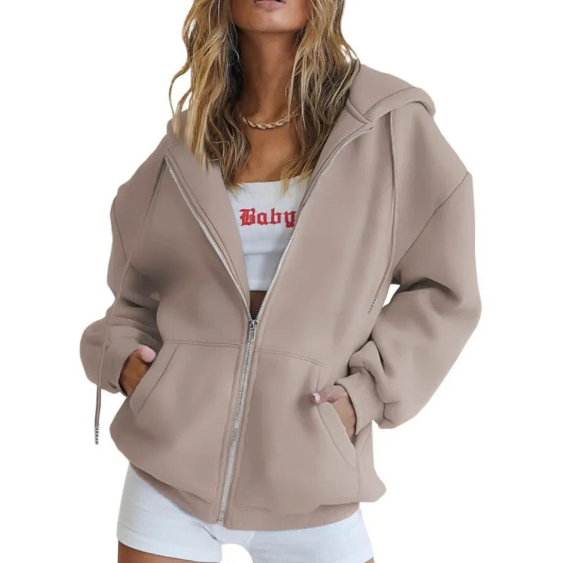 Stilla | Hoodie Zip-Up Sweatshirt