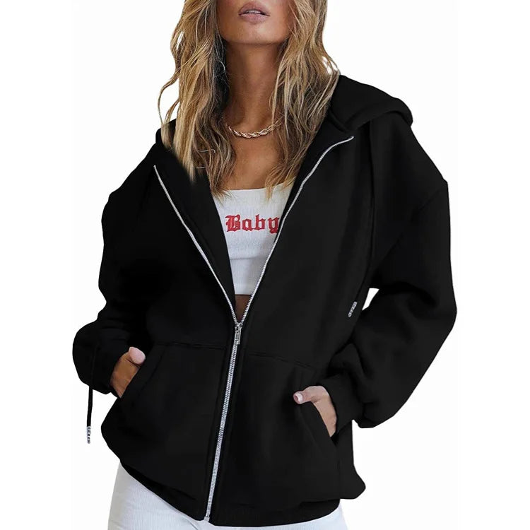 Stilla | Hoodie Zip-Up Sweatshirt